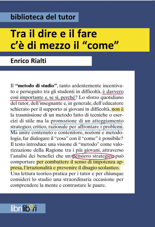 Tra il dire e il fare c'è di mezzo il "come"