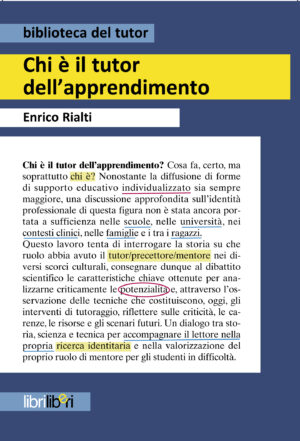 Chi è il tutor dell'apprendimento